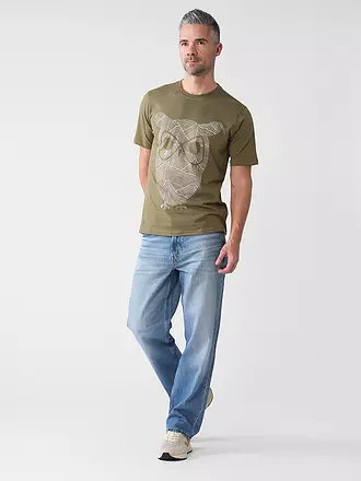 KNOWLEDGE COTTON APPAREL | T-Shirt OWL LINES | 